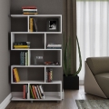 Книжкова шафа ELIF 156x90 см біла