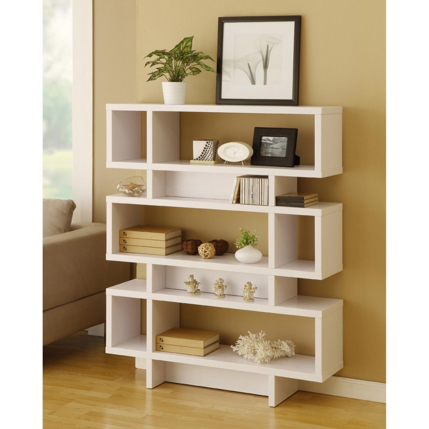 Книжкова шафа ELZE 130,8x90 см білий