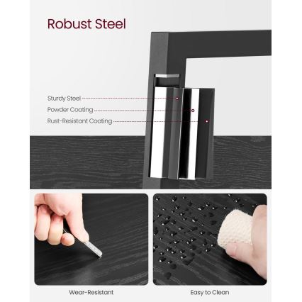 Книжкова шафа NAVARO чорна