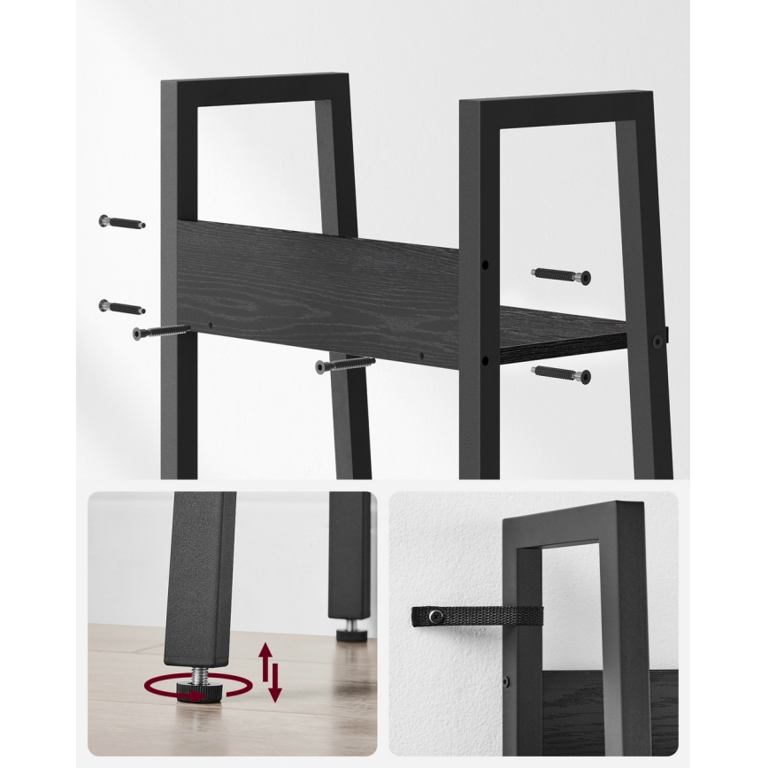 Книжкова шафа NAVARO чорна