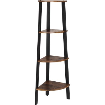 Книжкова шафа NAVARO коричнево-чорна