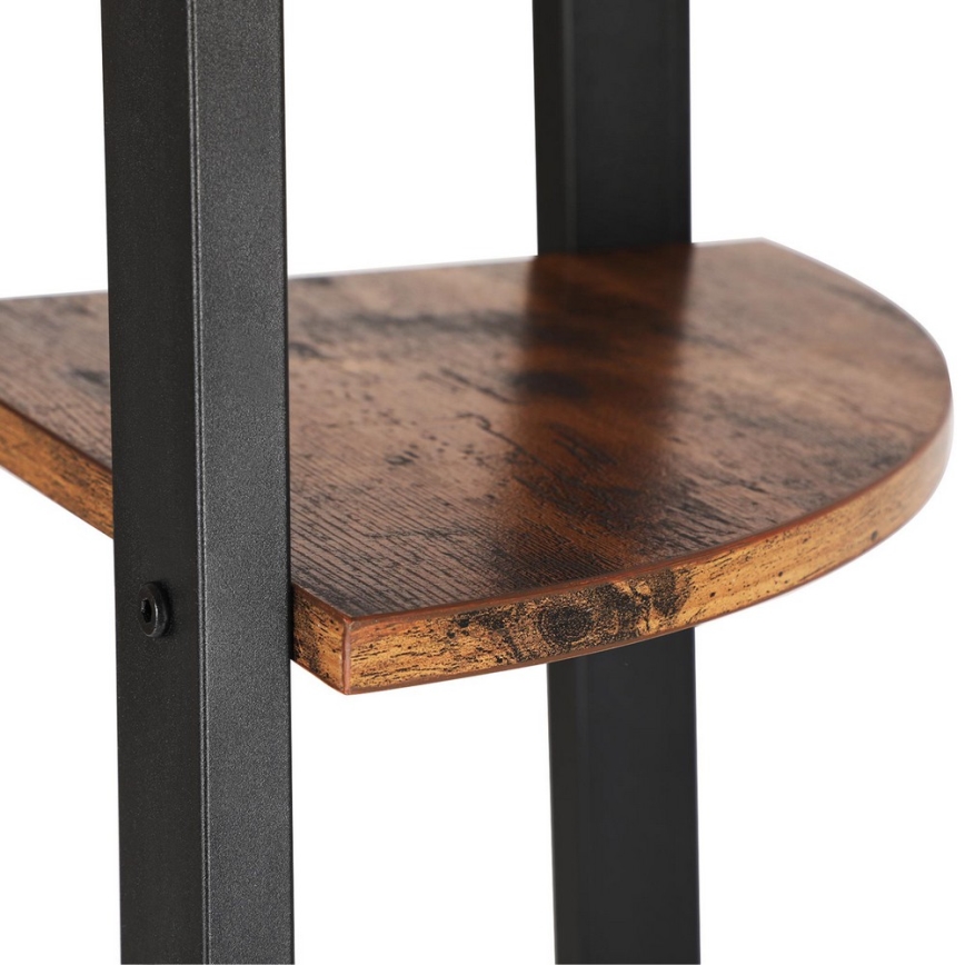 Книжкова шафа NAVARO коричнево-чорна