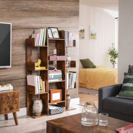 Книжкова шафа NAVARO, коричнева