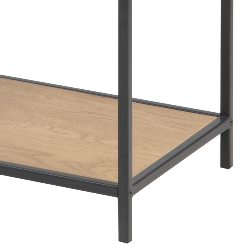 Книжкова шафа SARON дуб/чорний