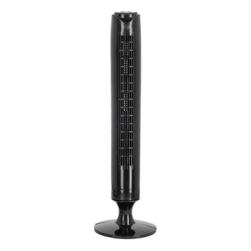 Колонний вентилятор LISSE 45W/230V 91,4 см чорний + пульт дистанційного керування