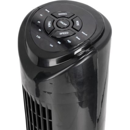 Колонный вентилятор LISSE 45W/230V 91,4 см черный + дистанционное управление
