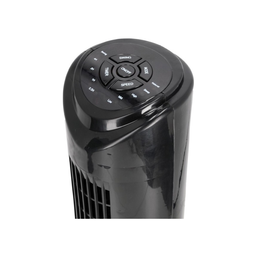 Колонный вентилятор LISSE 45W/230V 91,4 см черный + дистанционное управление