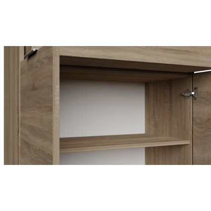 Комод HOPE 80x78x35 см дуб сонома