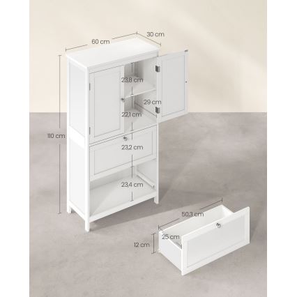 Комод MADAM білий