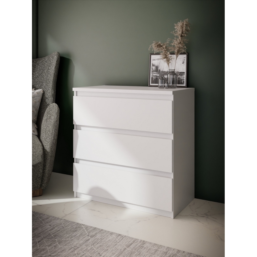Комод MAO с выдвижными ящиками, белый