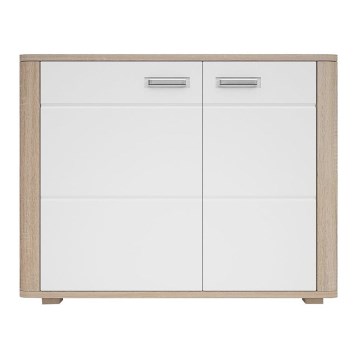 Комод MOLDIS 85,5x107 см дуб каньон/белый