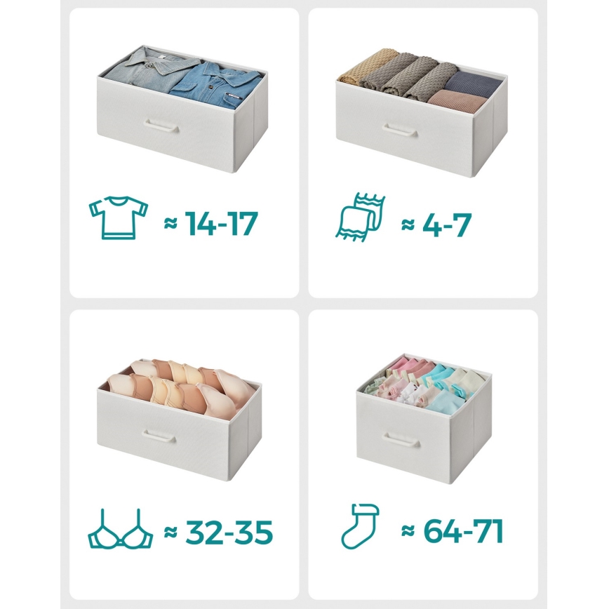 Комод с ящиками KIRA белый/коричневый