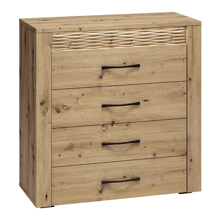 Комод VANCO 94x92 см коричневий