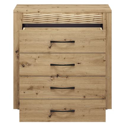 Комод VANCO 94x92 см коричневий