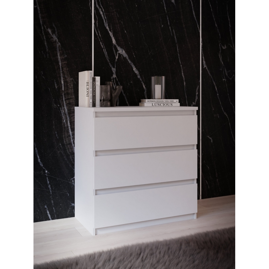 Комод з шухлядами MAO білий