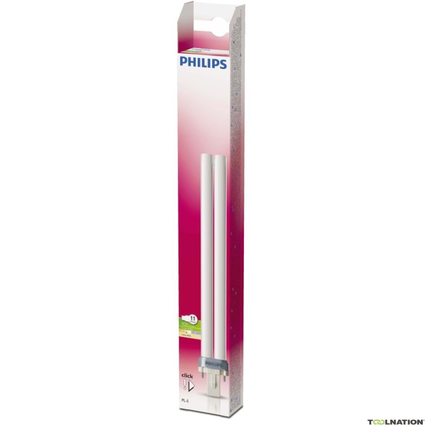 Компактна люмінесцентна лампочка Philips G23/11W/230V 2700K