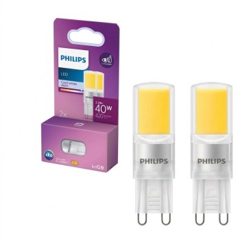 Комплект 2 шт. світлодіодних ламп Philips G9/3,2 Вт/230 В 4000 К