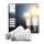 Комплект 2 шт. затемнюваних світлодіодних ламп Philips Hue WHITE AMBIANCE E27/8,1W/230V 1000-20000K