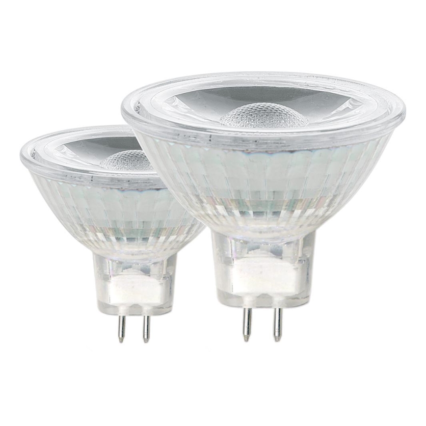 КОМПЛЕКТ 2x светодиодные лампочки GU5,3/MR16/3W 3000K - Eglo 11512