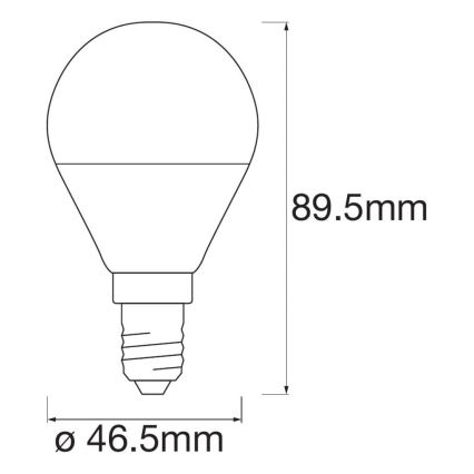 КОМПЛЕКТ 3x LED RGBW лампочка з регулятором яскравості SMART+ E14/5W/230V 2700K-6500K - Ledvance