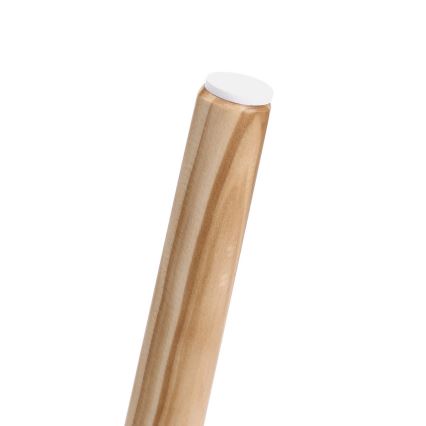 Комплект из 2 приставных столиков SERA, белый/коричневый