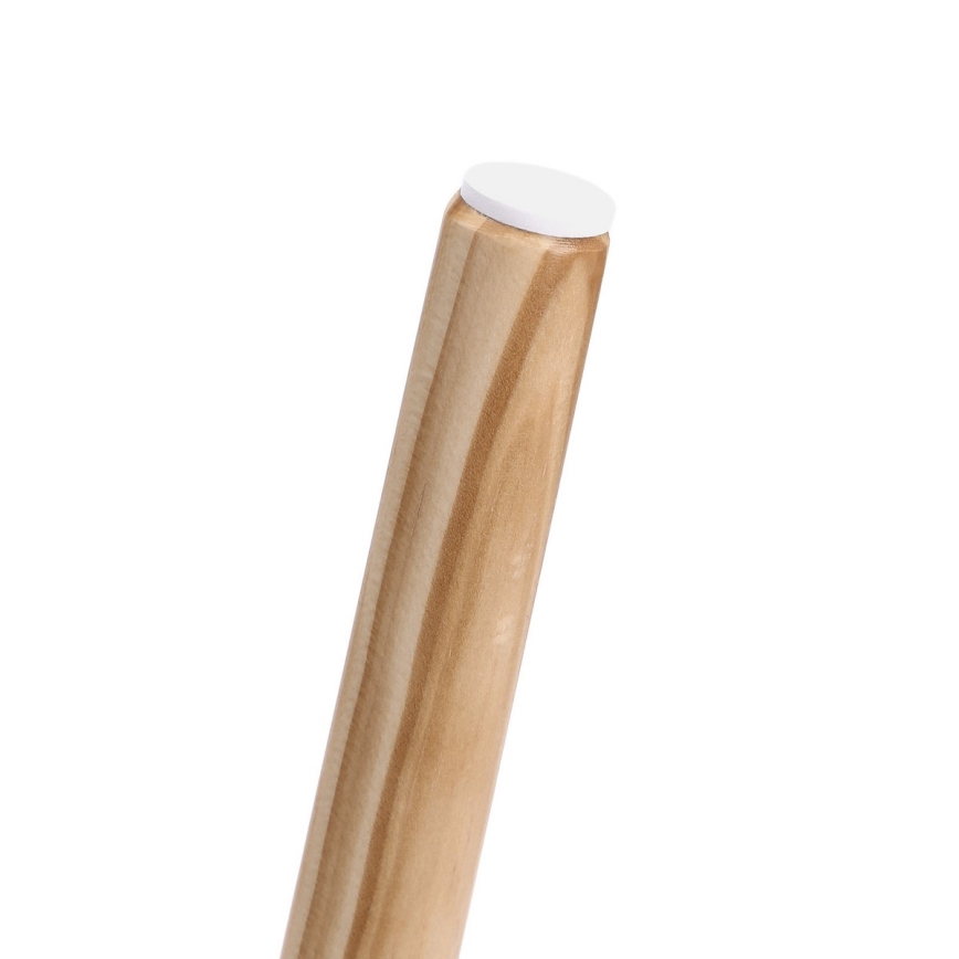 Комплект из 2 приставных столиков SERA, белый/коричневый