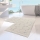 Комплект из 2 ковриков для ванной LINO, 60×100 см, кремовый
