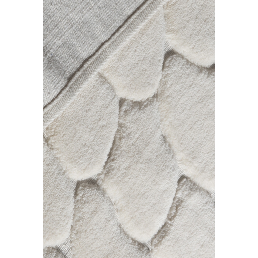 Комплект из 2 ковриков для ванной LINO, 60×100 см, кремовый