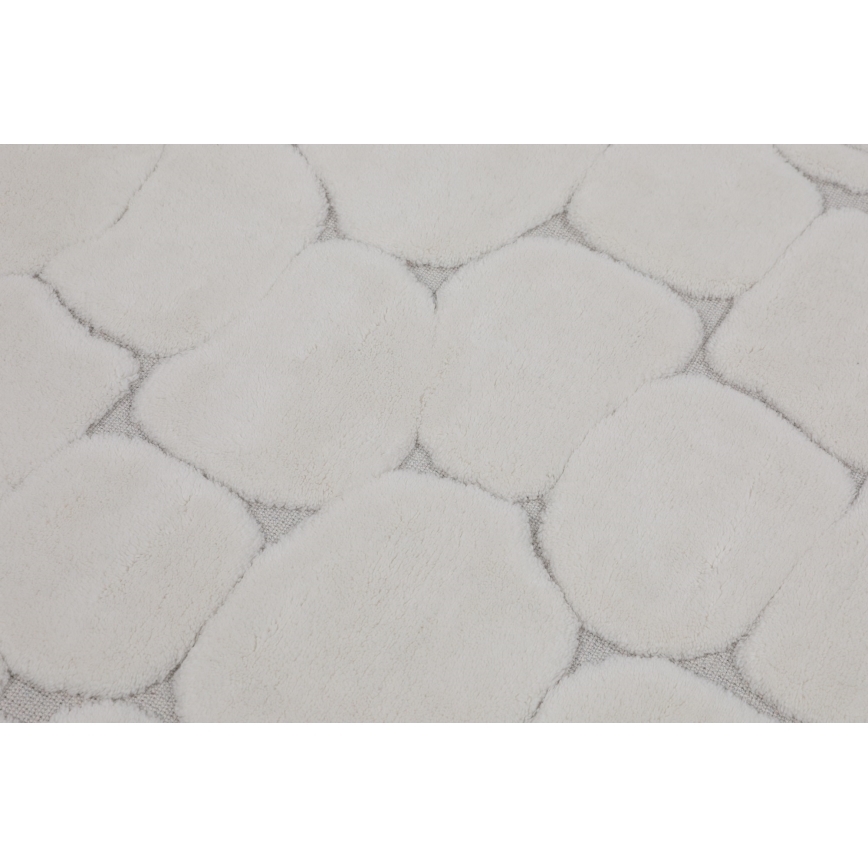 Комплект из 2 ковриков для ванной LINO, 60×100 см, кремовый