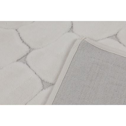 Комплект из 2 ковриков для ванной LINO, 60×100 см, кремовый