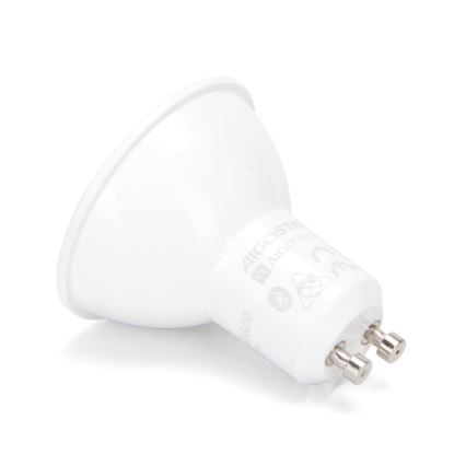 Комплект из 6 LED RGBW диммируемых ламп GU10 6,5W/230V 2700-6500K MESH Wi-Fi + пульт дистанционного управления - Aigostar