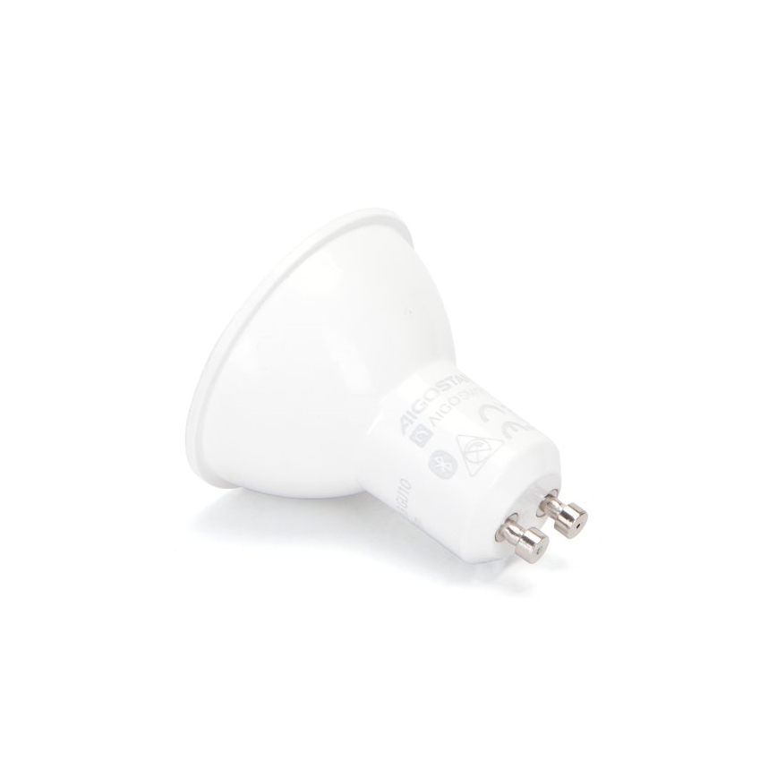 Комплект из 6 LED RGBW диммируемых ламп GU10 6,5W/230V 2700-6500K MESH Wi-Fi + пульт дистанционного управления - Aigostar