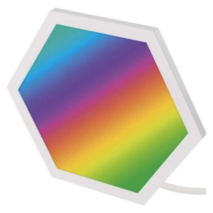 Комплект из 3 диммируемых LED-панелей RGBIC+CCT — расширение, 1,8 Вт/230 В, Wi-Fi Tuya