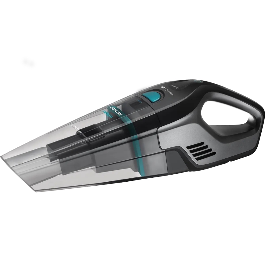 Concept VP4350 - ручний пилосос WET & DRY RISER 50W/7,4V 2200 mAh чорний