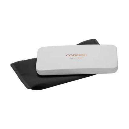 Concept KZ2010 - LED кишенькове косметичне дзеркало PERFECT SKIN LED/1,5W/5V 4500-5500K 300 mAh біле