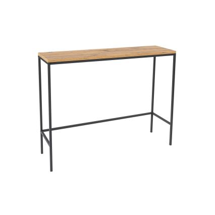 Консольний столик CANVAS 80x100 см сосна атлантік/чорний