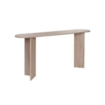Консольний столик MESA 150x35 см травертин