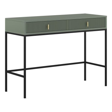 Консольний столик SUE зелений/чорний