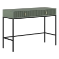 Консольный стол SUE зелёный/чёрный