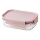 Контейнер для продуктів CLASSIC PLUS 0,91 л, рожевий/прозорий