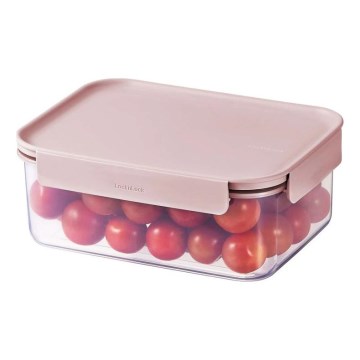 Контейнер для продуктів CLASSIC PLUS 1,65 л рожевий/прозорий