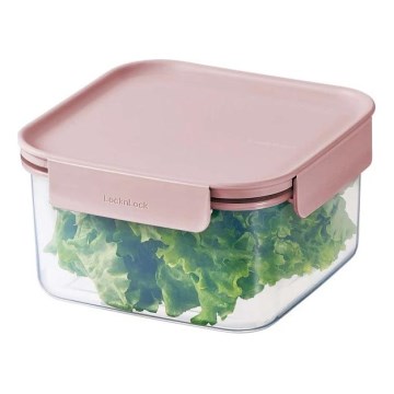 Контейнер для продуктов CLASSIC PLUS 1,25 л розовый/прозрачный