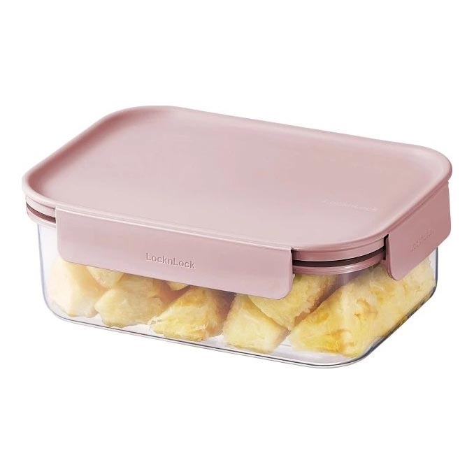 Контейнер для продуктов CLASSIC PLUS 420 мл, розовый/прозрачный