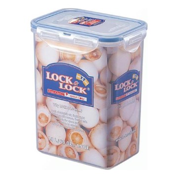 Контейнер для продуктов LOCK 1,8 л синий/прозрачный