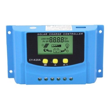 Контролер заряду для різних сонячних батарей PWM 12-24V/20A