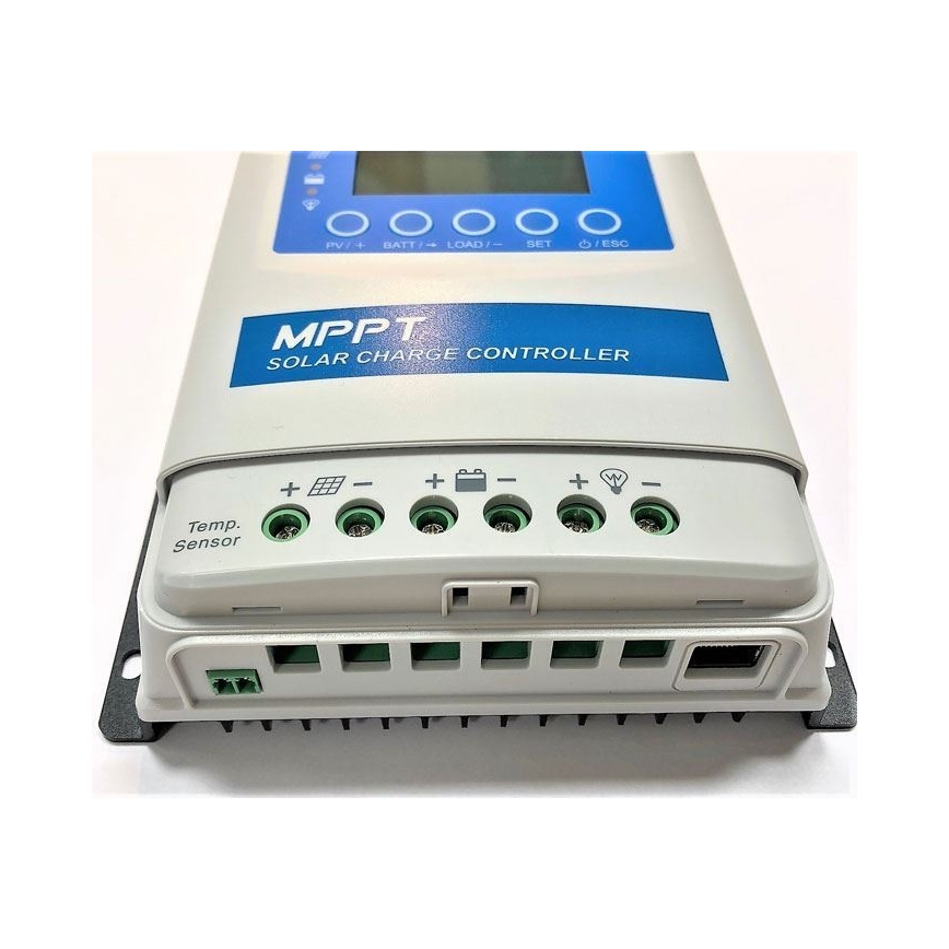 Контролер заряду сонячних батарей MPPT 12/24V/30A IP32