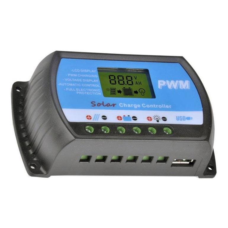Контроллер заряда солнечных батарей PWM 12-24V/20A