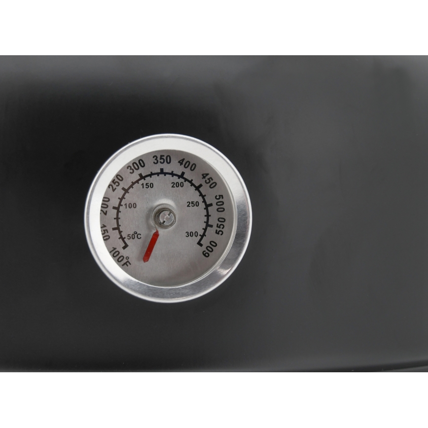 Коптильня на углях 3в1 черный