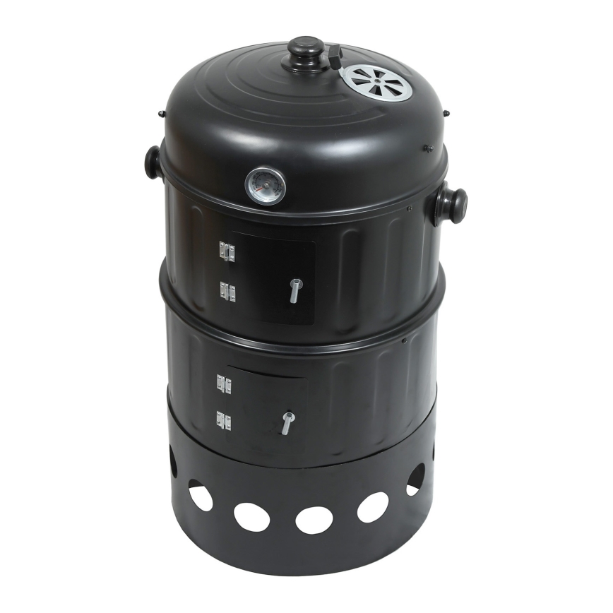 Коптильня на вугілля 3в1 чорний