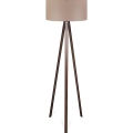 Коричнева підлогова лампа AYD 1xE27/40W/230V